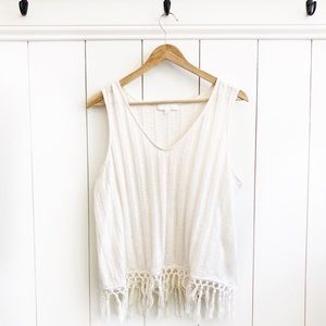 Anthropologie knit sleeveless top size medium